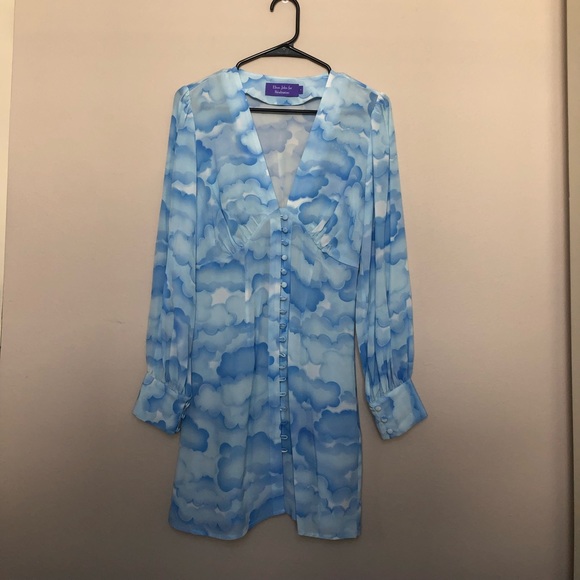 Réalisation Par Elton John Cloud Dress - Picture 1 of 3